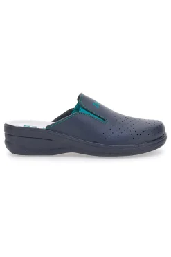 Ciabatte da Lavoro Blu in Pelle 329-BIO UP