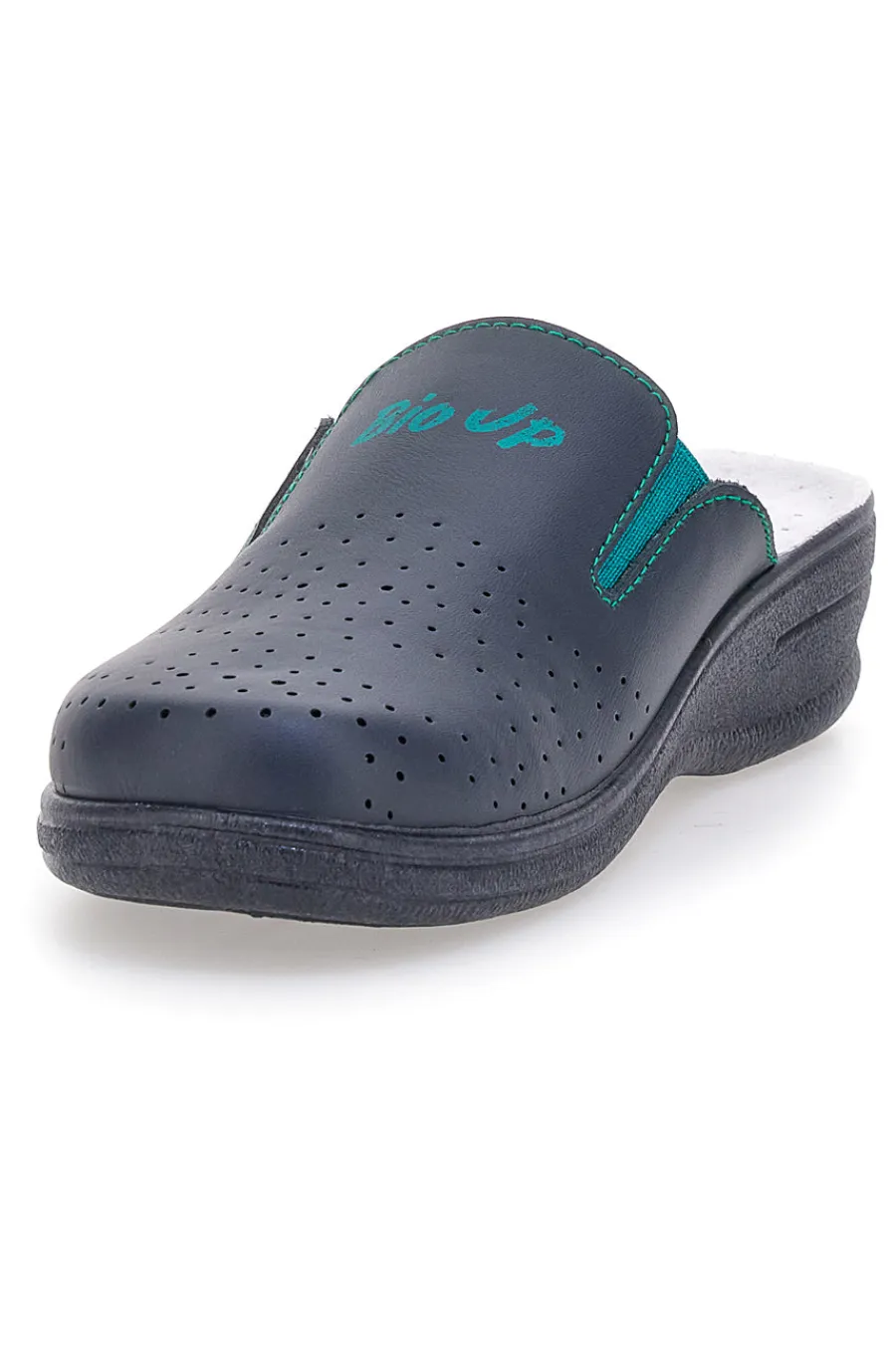 Ciabatte da Lavoro Blu in Pelle 329-BIO UP