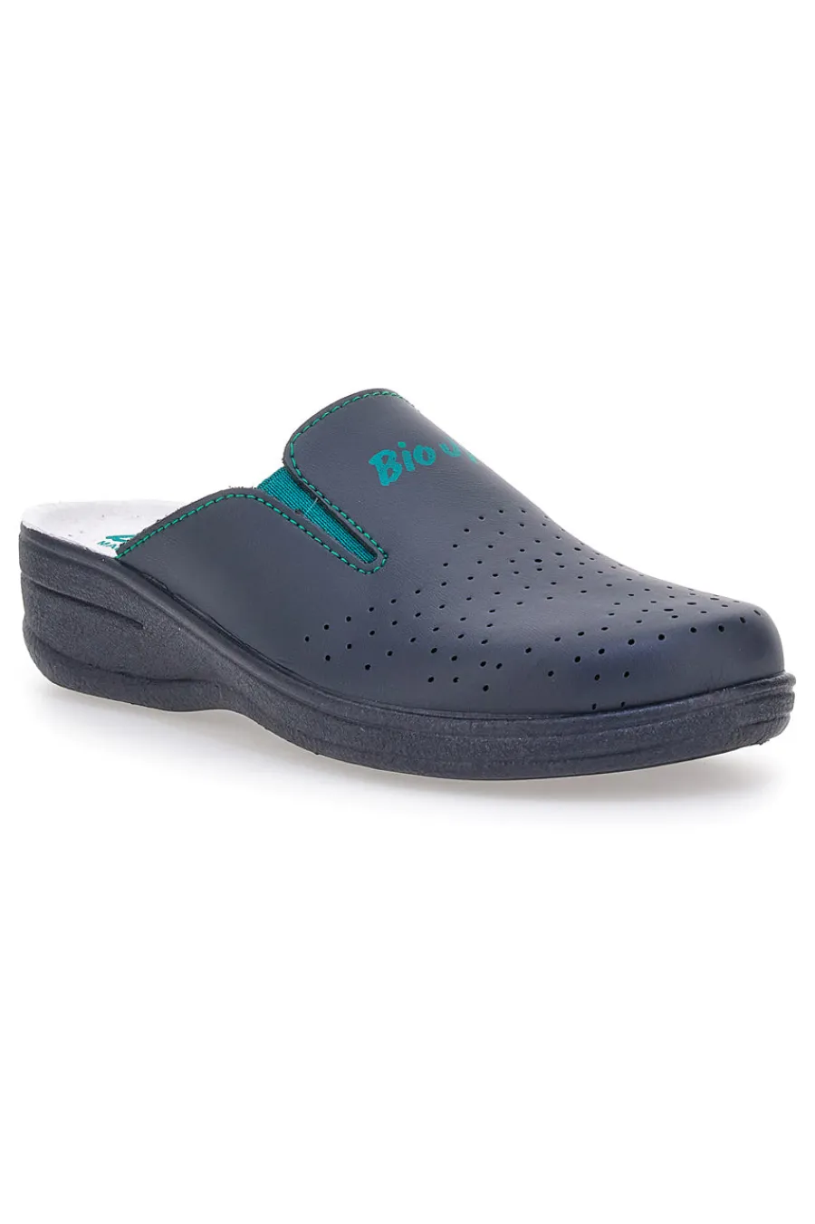 Ciabatte da Lavoro Blu in Pelle 329-BIO UP