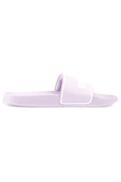 Ciabatte da piscina lilla con fascia imbottita e plantare sagomato Leadcat 2.0-PUMA Sale