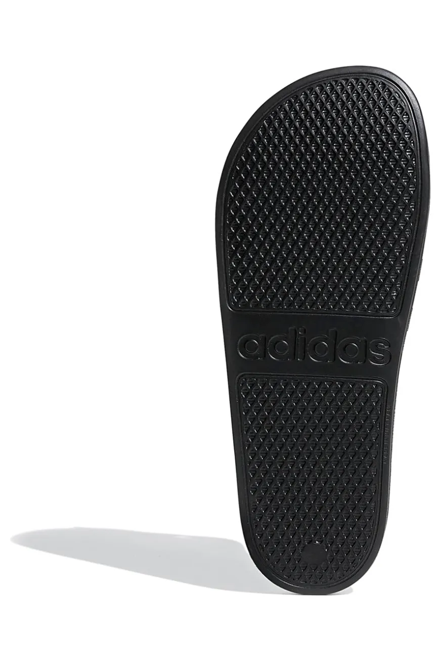 Ciabatte da Piscina nere con strisce Adidas Adilette Aqua