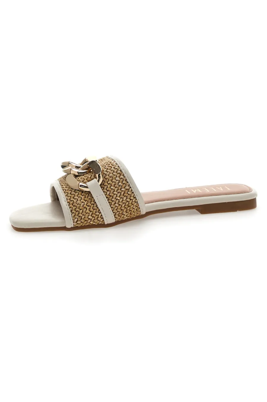 Ciabatte Flat Bianche 10181-TALEMI Online