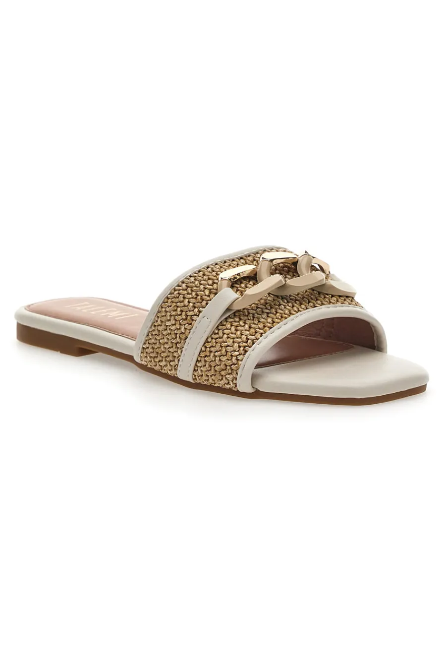 Ciabatte Flat Bianche 10181-TALEMI Online