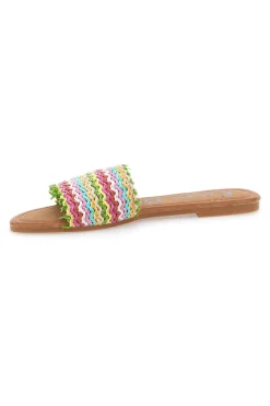 Ciabatte Flat colore 470-FUN BEACH Hot