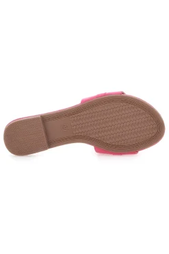 Ciabatte Flat Rosa Con Catena 3396-MON DIEU Hot