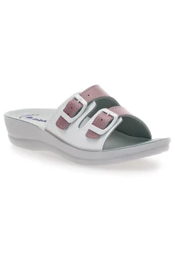 Ciabatte e Bianche con Sottopiede in Pelle ' 62 VR-INBLU Discount