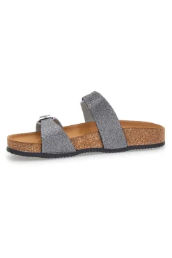 Ciabatte Grigie con Doppia Fibbia 335A006SR-PITTARELLO TIERRA Sale