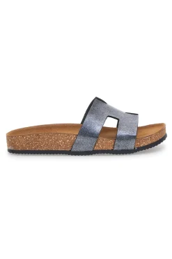 Ciabatte Grigio Effetto Metallizzato 335A801SR-PITTARELLO TIERRA Sale