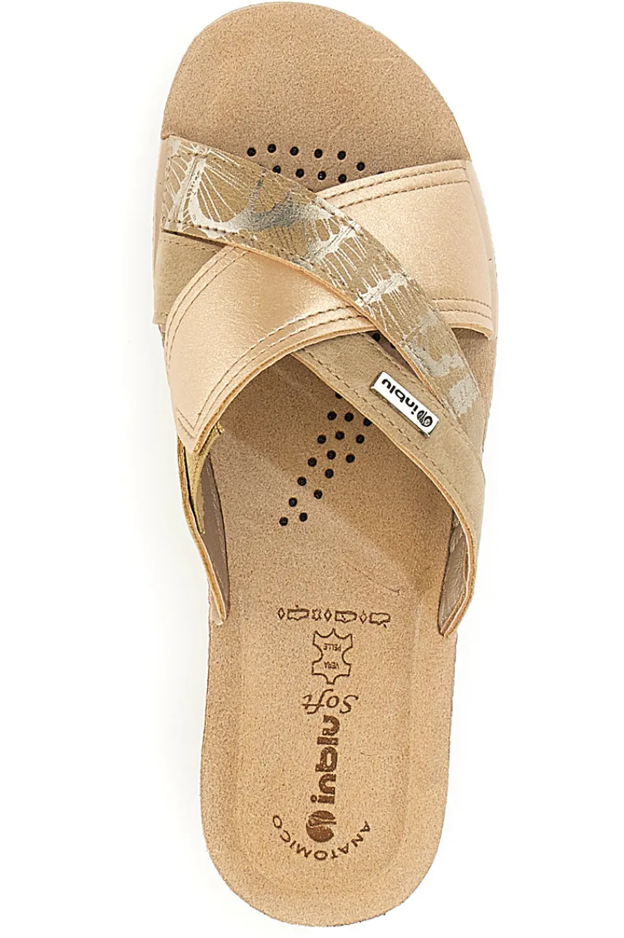Ciabatte 55 GL Beige-INBLU