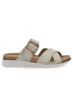Ciabatte incrociate beige 46CN-INBLU Sale