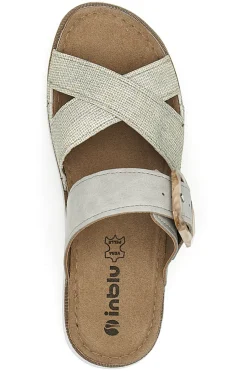 Ciabatte incrociate beige 46CN-INBLU Sale