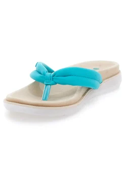 Ciabatte infradito azzurre morbide con tecnologia Dual Sensity 04 SF-INBLU Sale