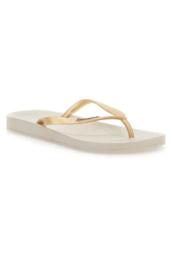 Ciabatte Infradito Beige/Gold Anatomica Tan Fem-IPANEMA Online