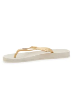 Ciabatte Infradito Beige/Gold Anatomica Tan Fem-IPANEMA Online