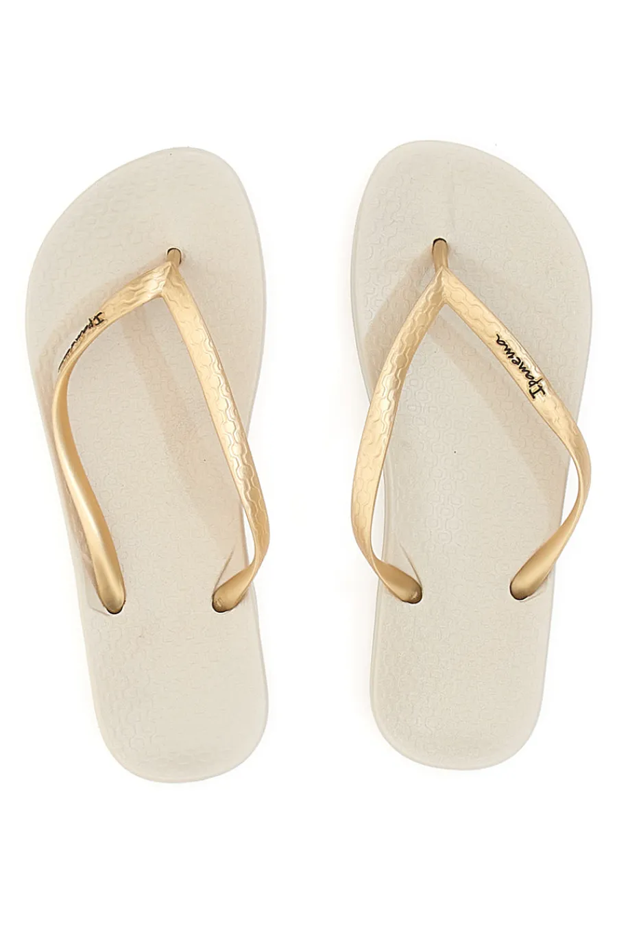 Ciabatte Infradito Beige/Gold Anatomica Tan Fem-IPANEMA Online
