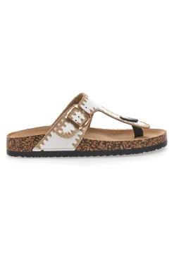 Ciabatte infradito bianche con cuciture a contrasto ME & ME 14206-ME u0026 ME New