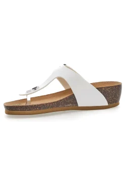 Ciabatte Infradito 22701 Bianche-BIO UP Outlet