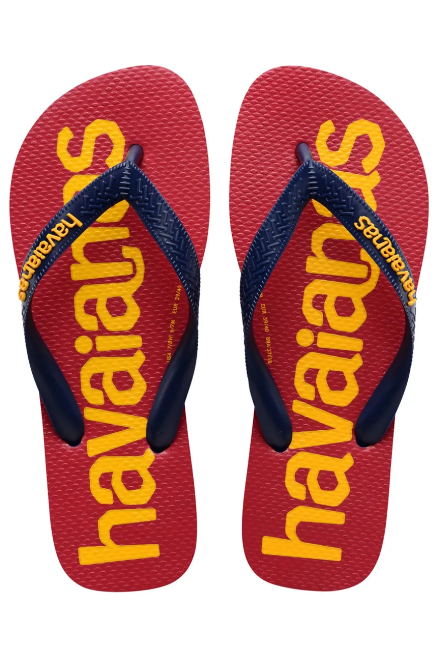 Ciabatte Infradito Havaianas Top Logomania Navy