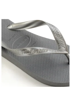 Ciabatte Infradito in Gomma Grigie Top Tiras FC-HAVAIANAS Best