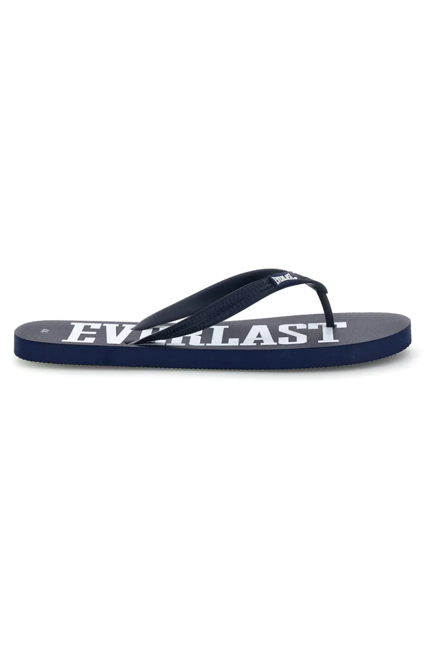 Ciabatte infradito navy con scritta bianca Everlast EV08