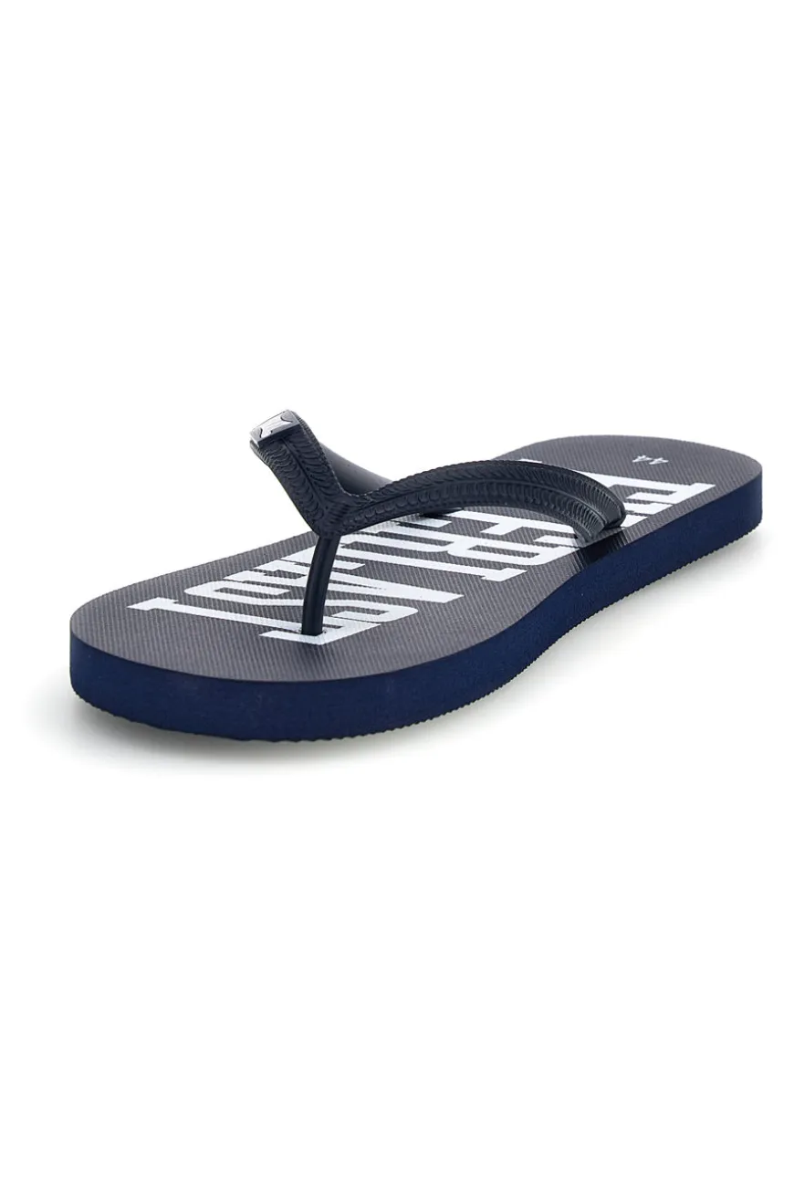 Ciabatte infradito navy con scritta bianca Everlast EV08