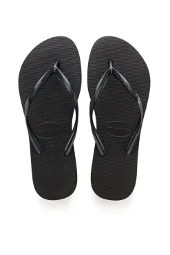Ciabatte Infradito Nere Slim Fc-HAVAIANAS