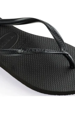 Ciabatte Infradito Nere Slim Fc-HAVAIANAS