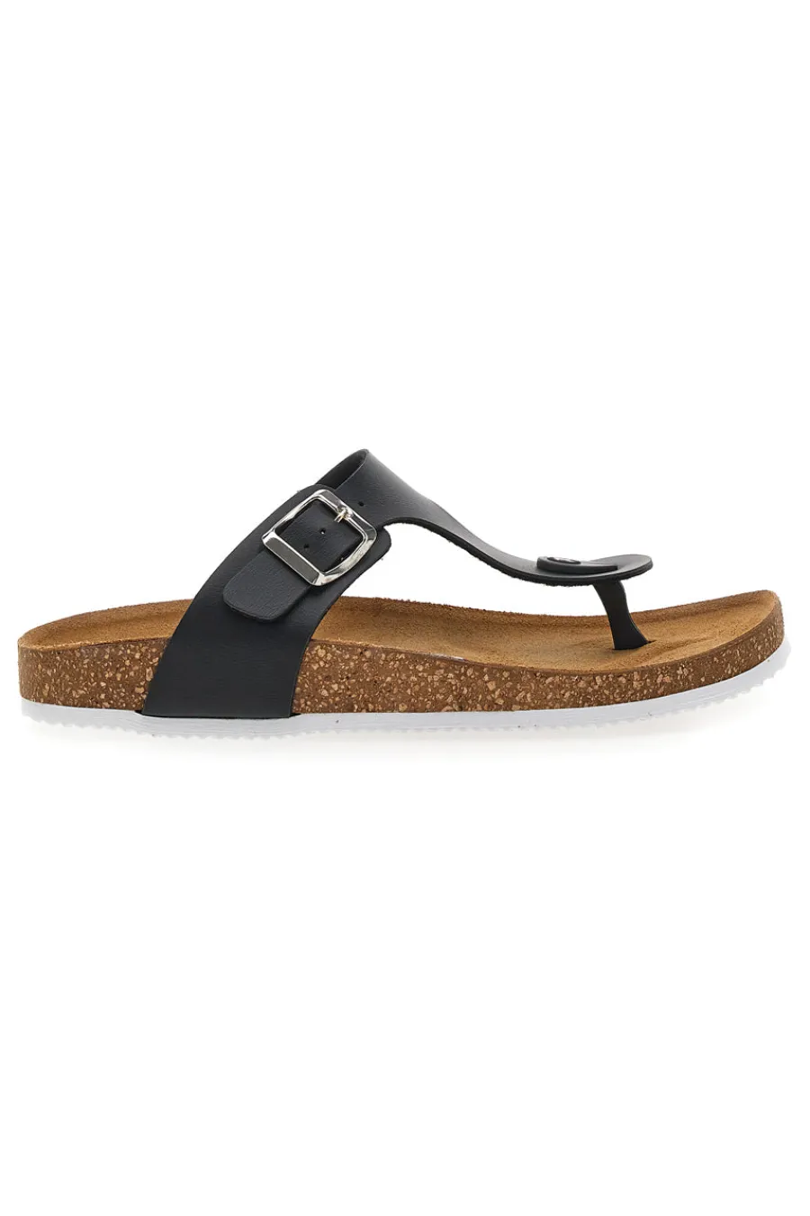 Ciabatte Infradito Nere in Vera Pelle Made in Italy 335A2177SR-PITTARELLO TIERRA Outlet