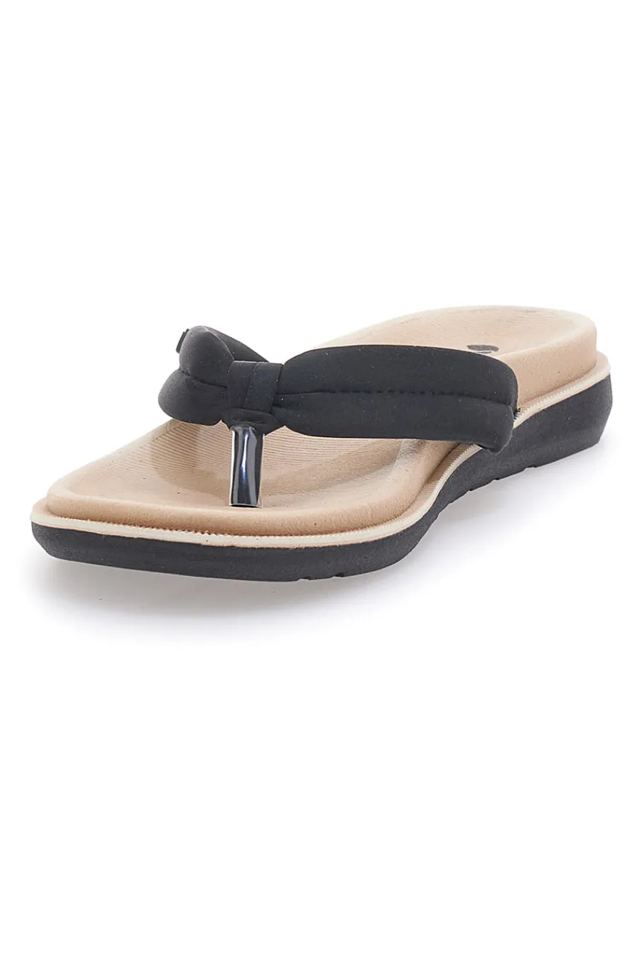 Ciabatte infradito nere morbide con tecnologia Dual Sensity 04 SF-INBLU Online
