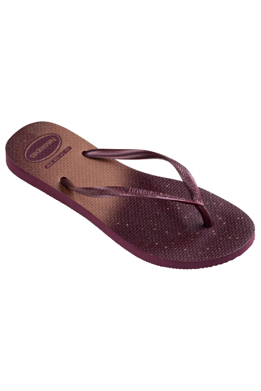 Ciabatte Infradito Purple In Gomma Slim Gloss Fc-HAVAIANAS New