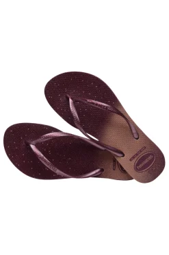 Ciabatte Infradito Purple In Gomma Slim Gloss Fc-HAVAIANAS New