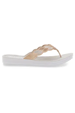 Ciabatte Infradito e Bianche con Strass 68 Bm-INBLU Hot