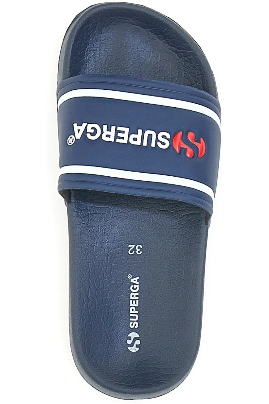 Ciabatte in Gomma Superga 24395 Blu