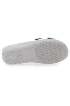 Ciabatte e Bianche con Sottopiede in Pelle ' 62 VR-INBLU New