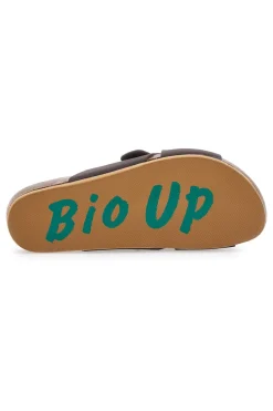 Ciabatte Marroni Con Fasce Incrociate e Plantare Naturform Made In Italy 26414-BIO UP Discount