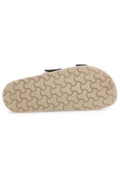 Ciabatte Nere con Doppia Fascia e Plantare Preformato 07 NB-INBLU Sale