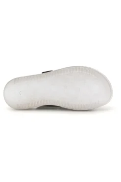 Ciabatte nere con doppia fibbia 03 PR-INBLU Clearance