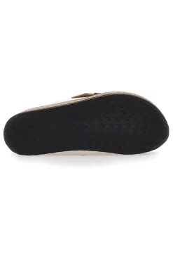 Ciabatte Nere Con Fasce Incrociate e Platform 42 PK-INBLU Discount