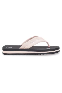 Ciabatte nere con fascia rosa AU24W409-AUSTRALIAN Hot