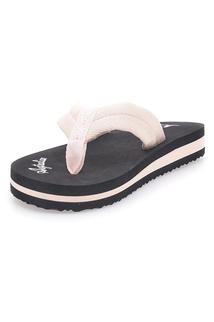 Ciabatte nere con fascia rosa AU24W409-AUSTRALIAN Hot