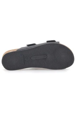 Ciabatte Nere con Fibbia 293350-PITTARELLO BIO