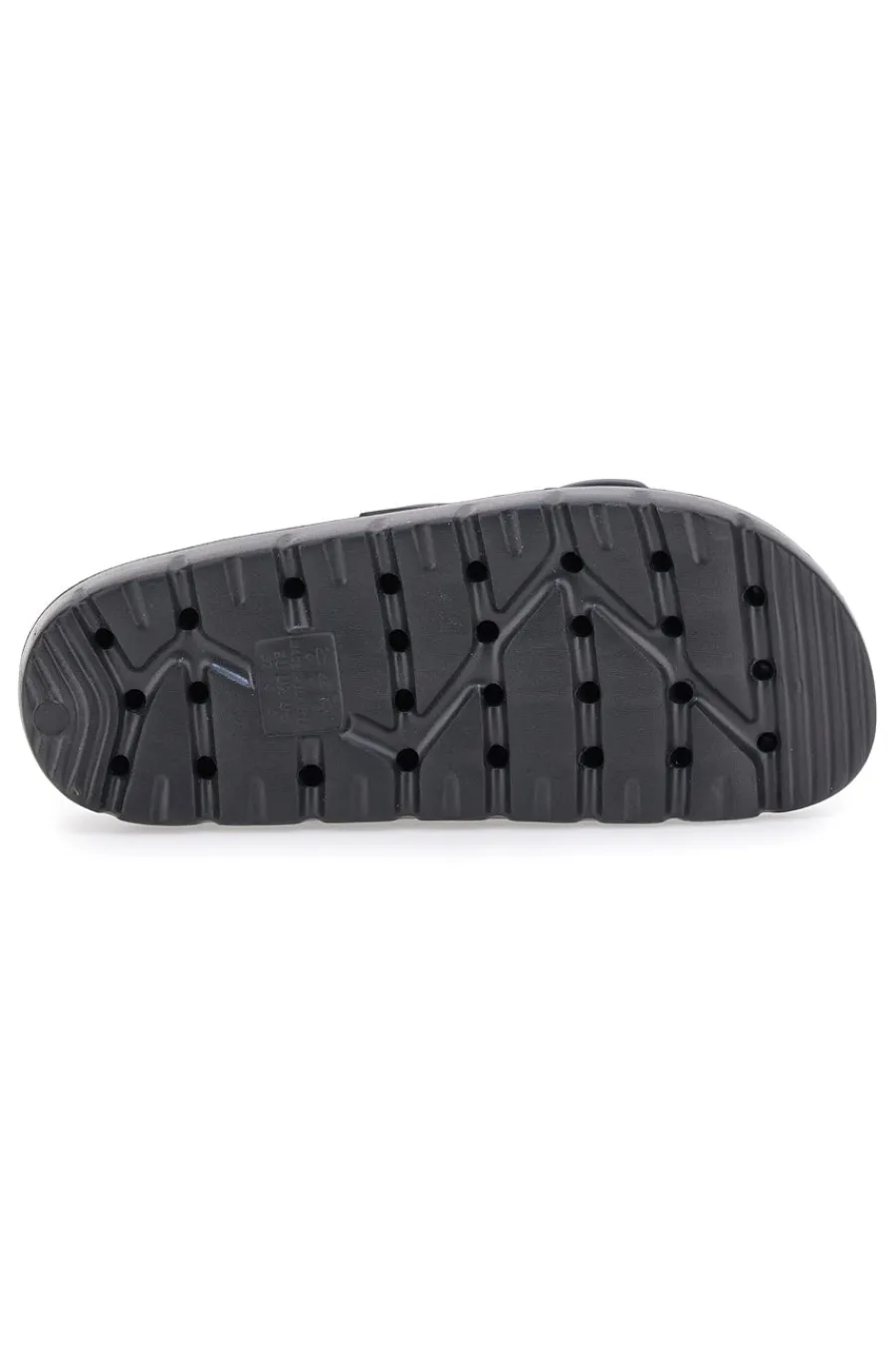 Ciabatte Nere Con Fibbie 42127-SUPERGA Discount