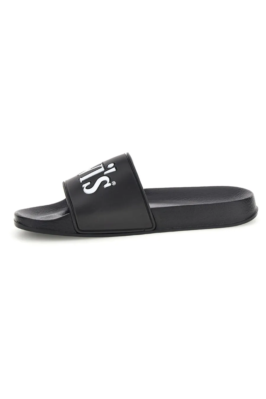 Ciabatte nere con logo POOL S-LEVI'S Sale