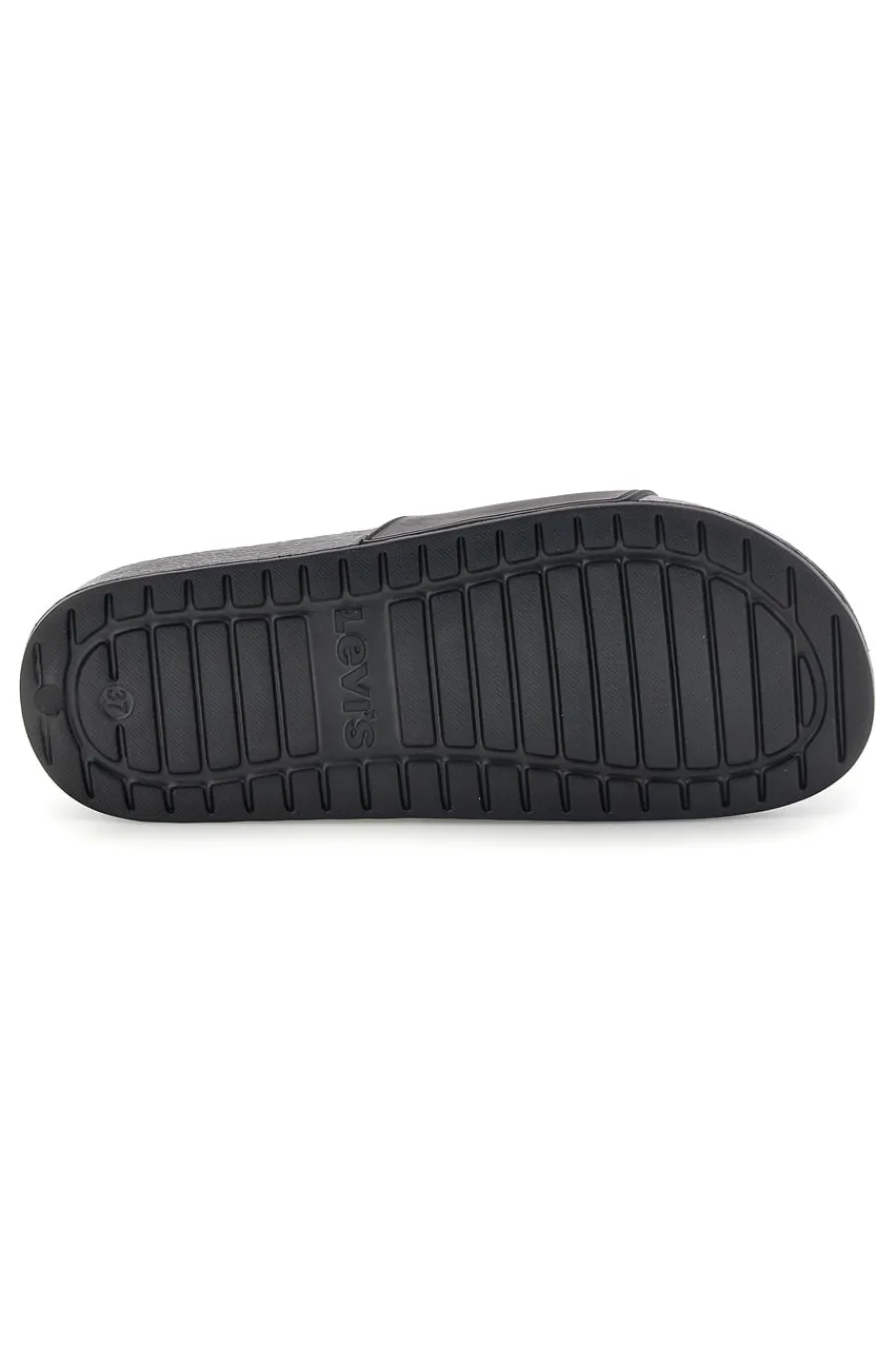 Ciabatte nere con logo POOL S-LEVI'S Sale
