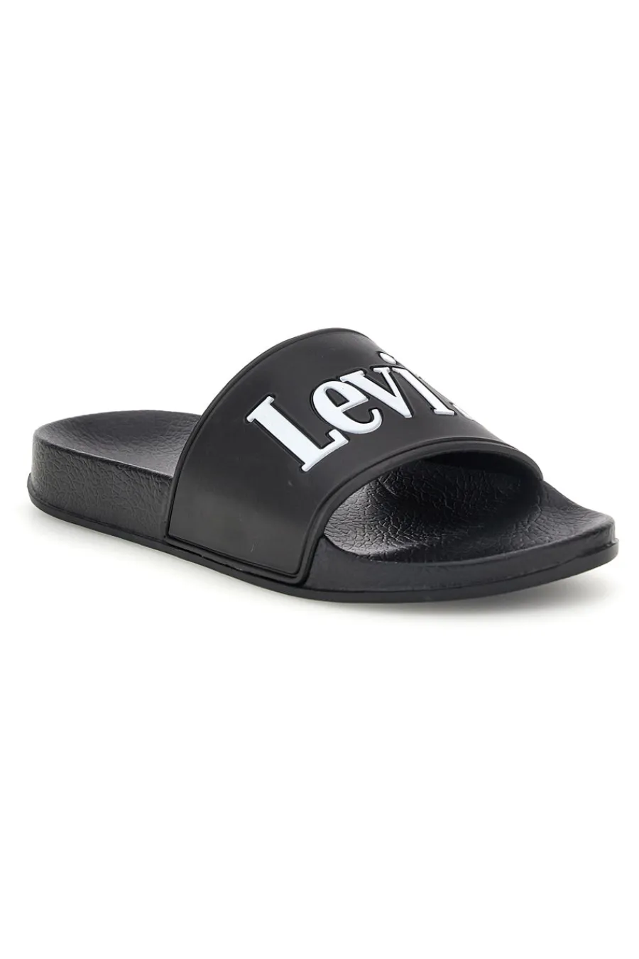 Ciabatte nere con logo POOL S-LEVI'S Sale