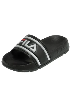 Ciabatte nere con logo maxi FFT0028-FILA Hot
