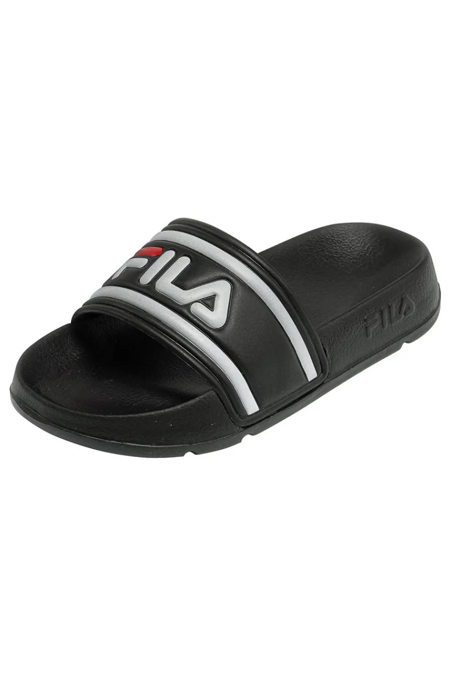 Ciabatte nere con logo maxi FFT0028-FILA Hot