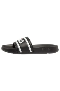 Ciabatte nere con logo maxi FFT0028-FILA Hot