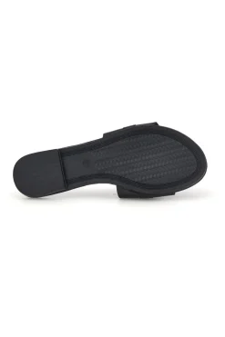 Ciabatte nere con morsetto PREA3550-THE FIRST CHIC Online