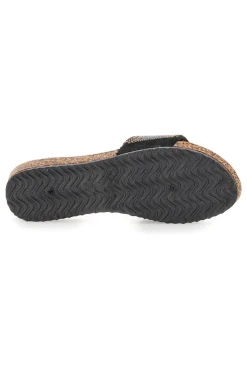 Ciabatte Nere Con Perline 14204-FUN BEACH Outlet